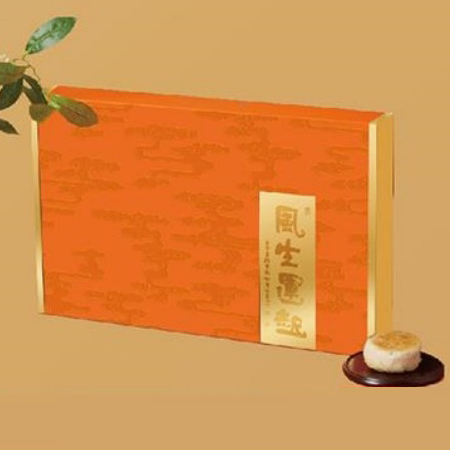 龙华古寺·净素月饼【风生运起】268型