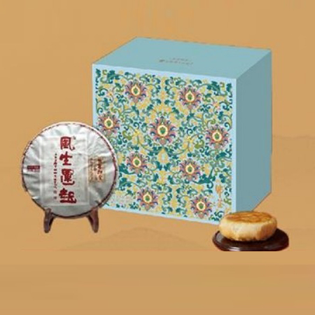 龙华古寺·净素月饼【壬寅佛茶】598型